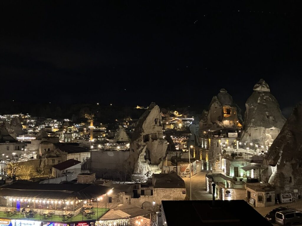カッパドキアの夜景